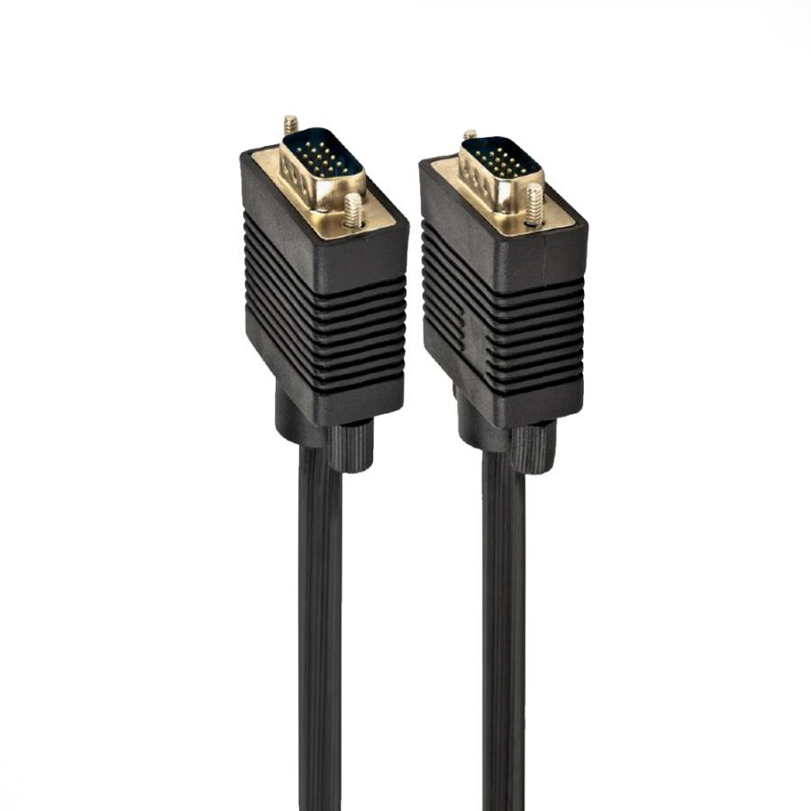CABLEXPERT PREMIUM DUAL-SHIELDED VGA CABLE WITH FERRITE CORES 5M BLACK