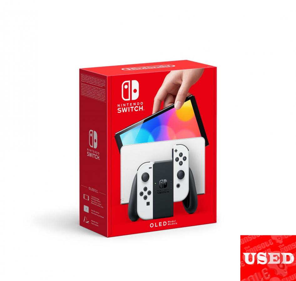 Nintendo Switch OLED Model White Joy-Con USED 