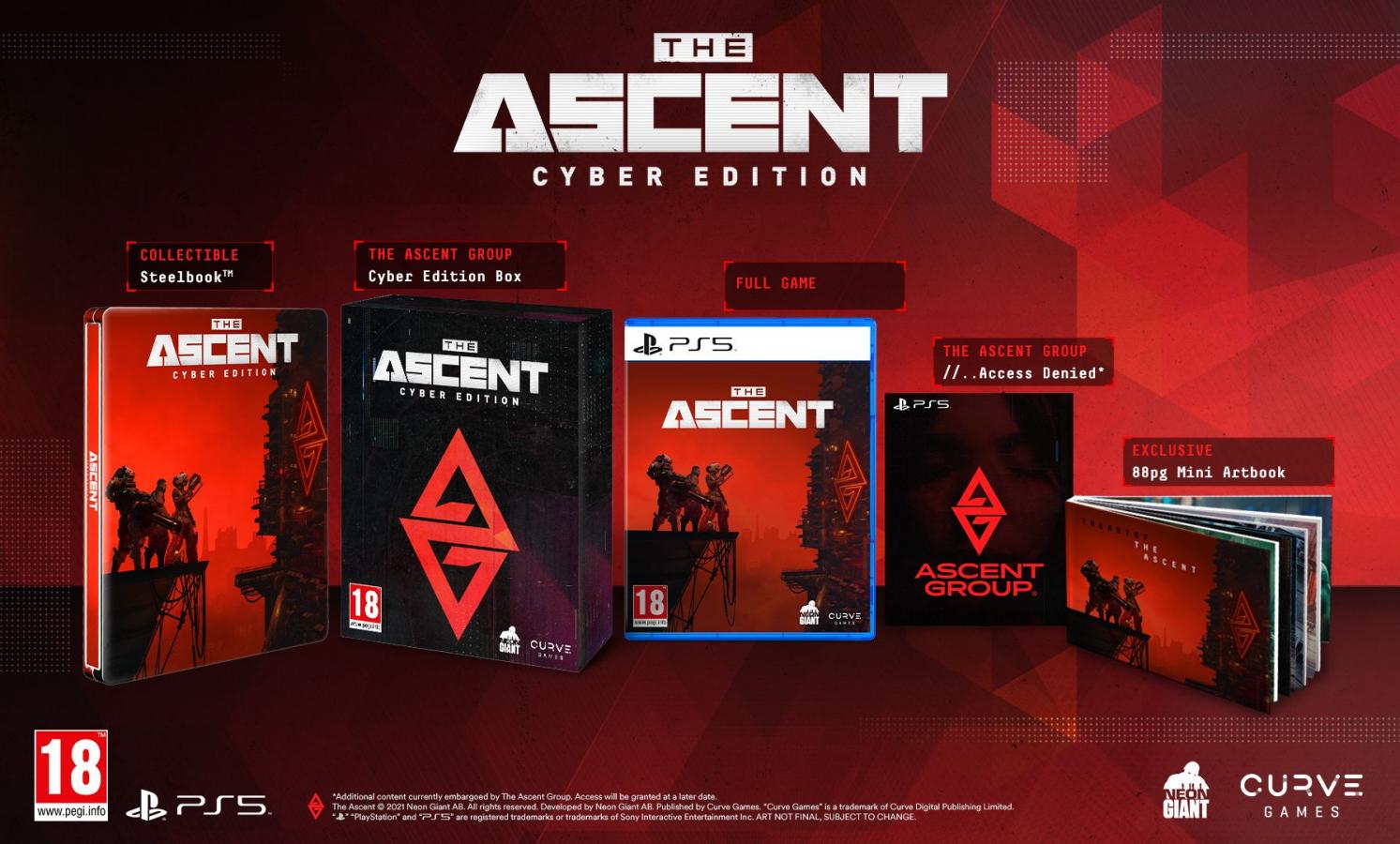 The Ascent: Cyber Edition PS5 NEW 