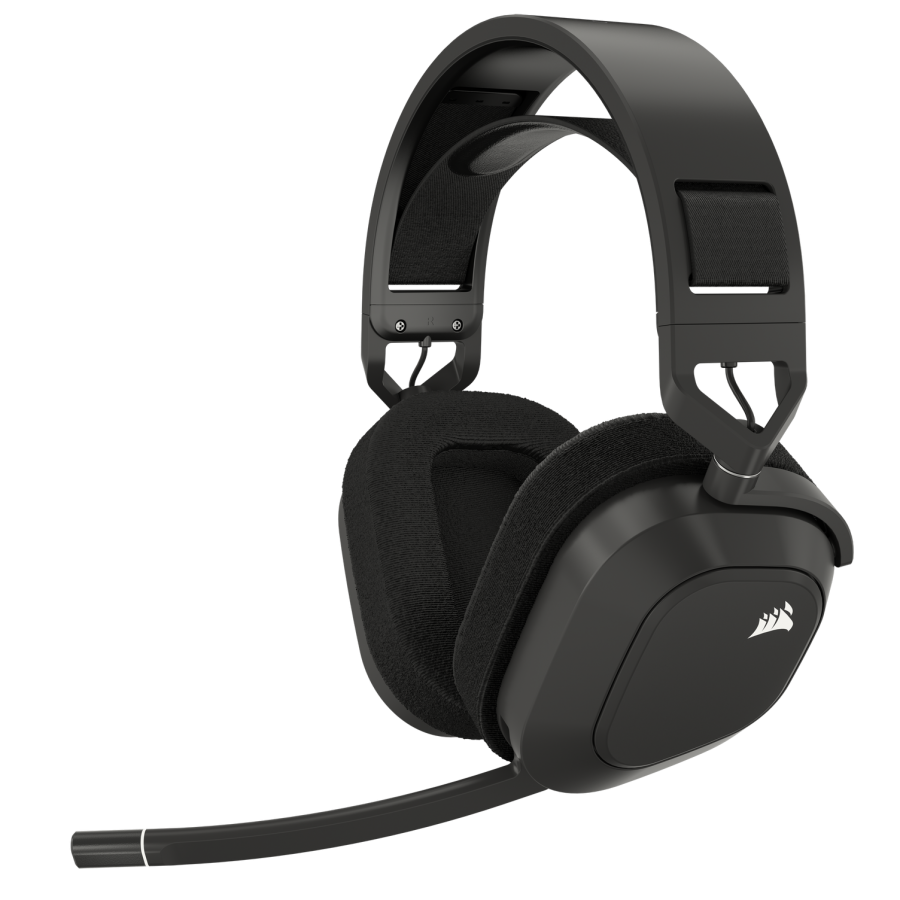 CORSAIR Headset HS80 MAX RGB Wireless Dolby Atmos Carbon  CA-9011295-EU