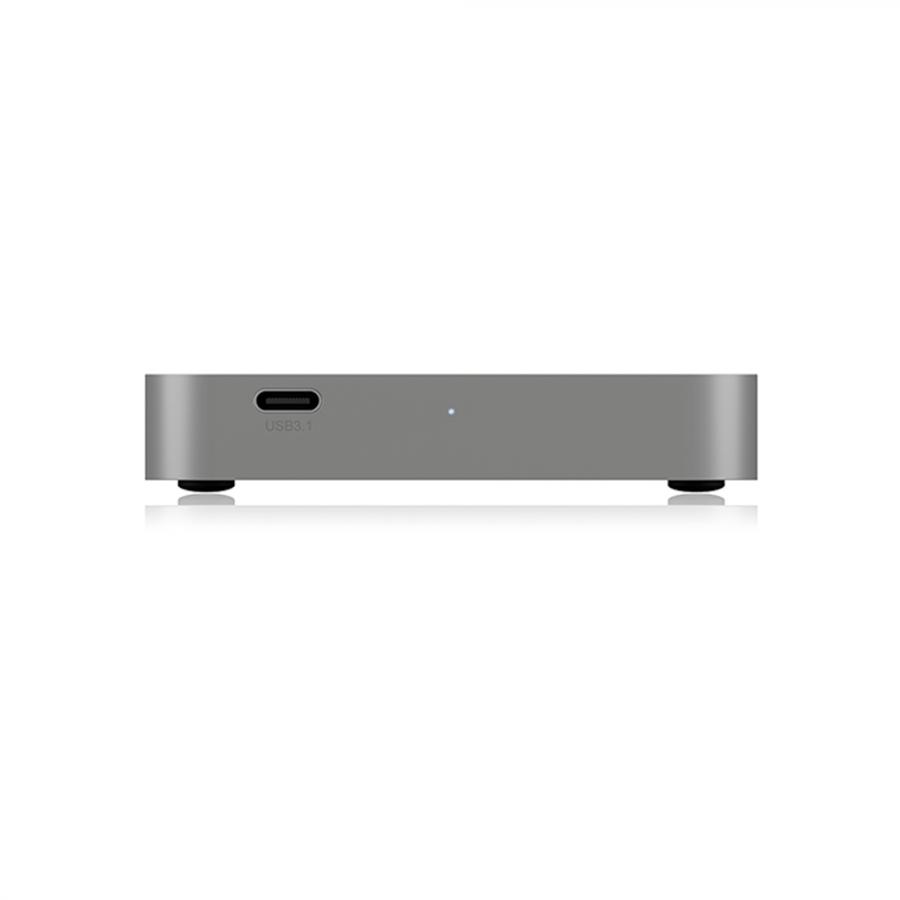 ICY BOX TYPE-C 3.2 GEN2 ENCLOSURE FOR 2.5' SATA DRIVES SILVER