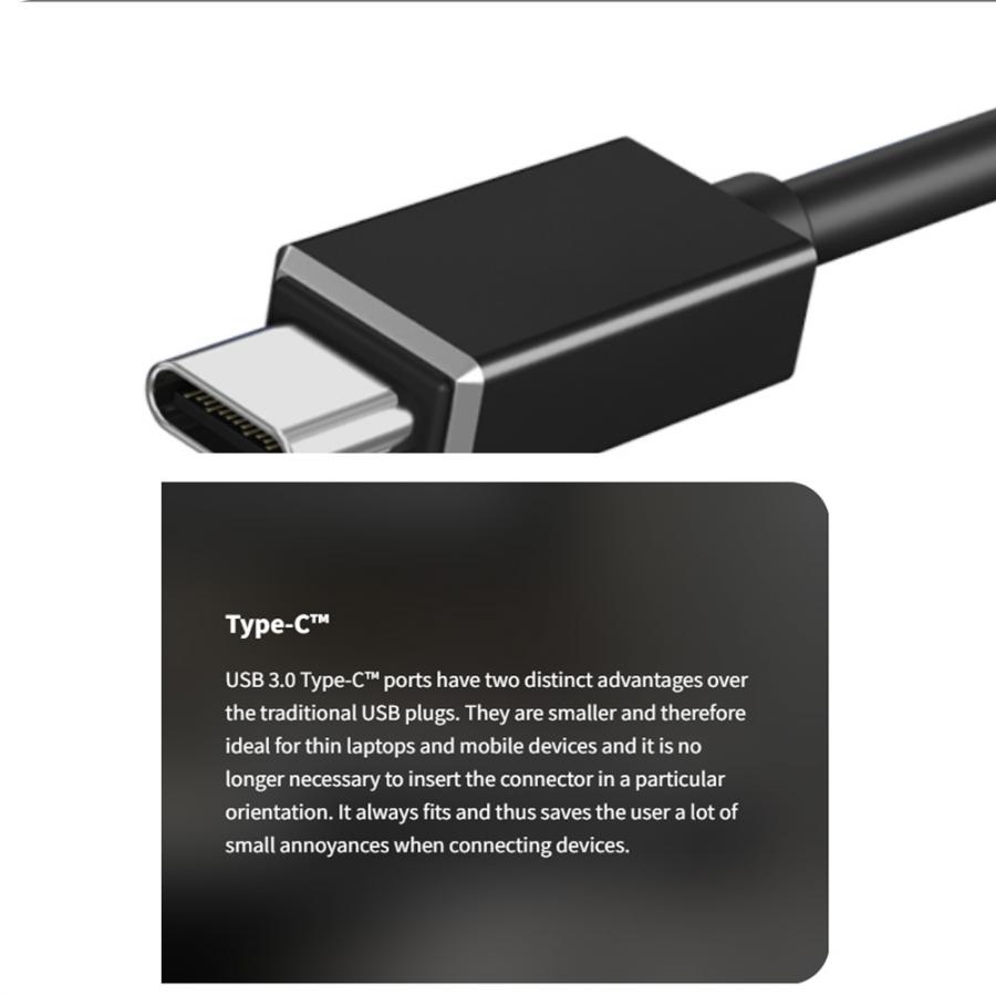 ICY BOX TYPE-C 3-PORT HUB WITH GIGABIT-LAN PORT