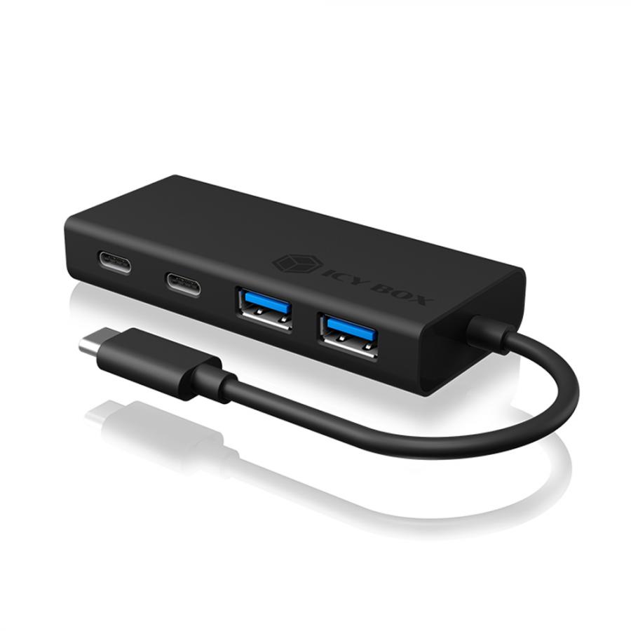 ICY BOX TYPE-C 3.2 4-PORT HUB PD60W