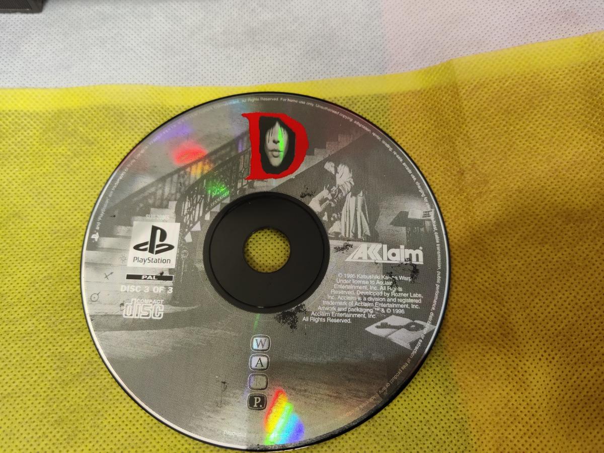 ''D'' PSX USED (No Manual)