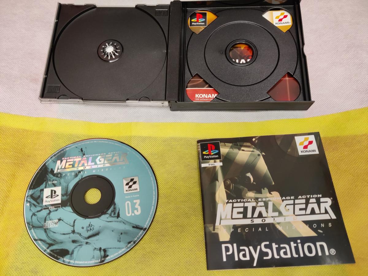 Metal Gear Solid Special Missions PSX USED 