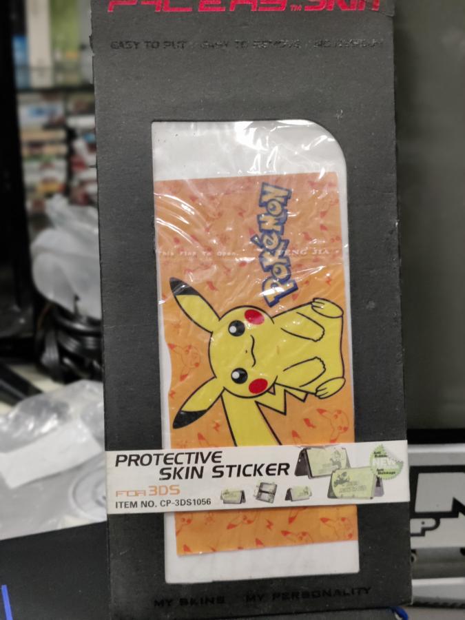 Protective Skin Sticker for 3DS NEW (Pokemon)