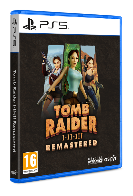 Tomb Raider I-II-III Remastered Starring Lara Croft   PS5 NEW