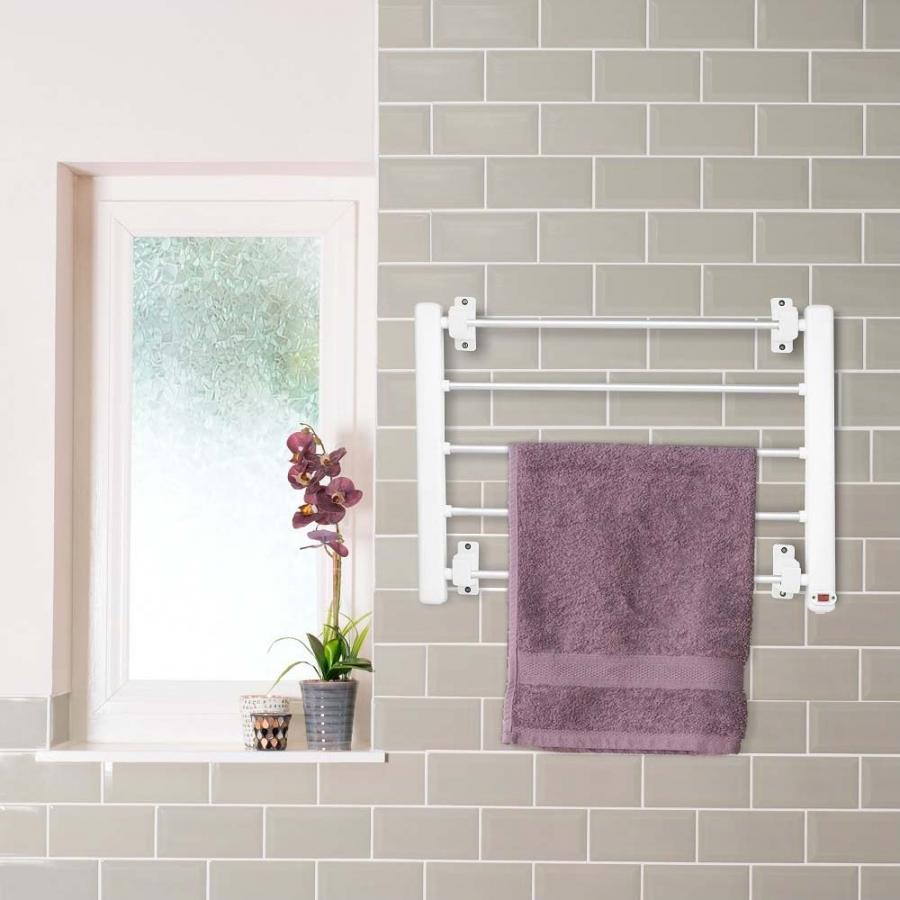 JOCCA ELECTRIC WALL-MOUNTED TOWEL WARMER WHITE