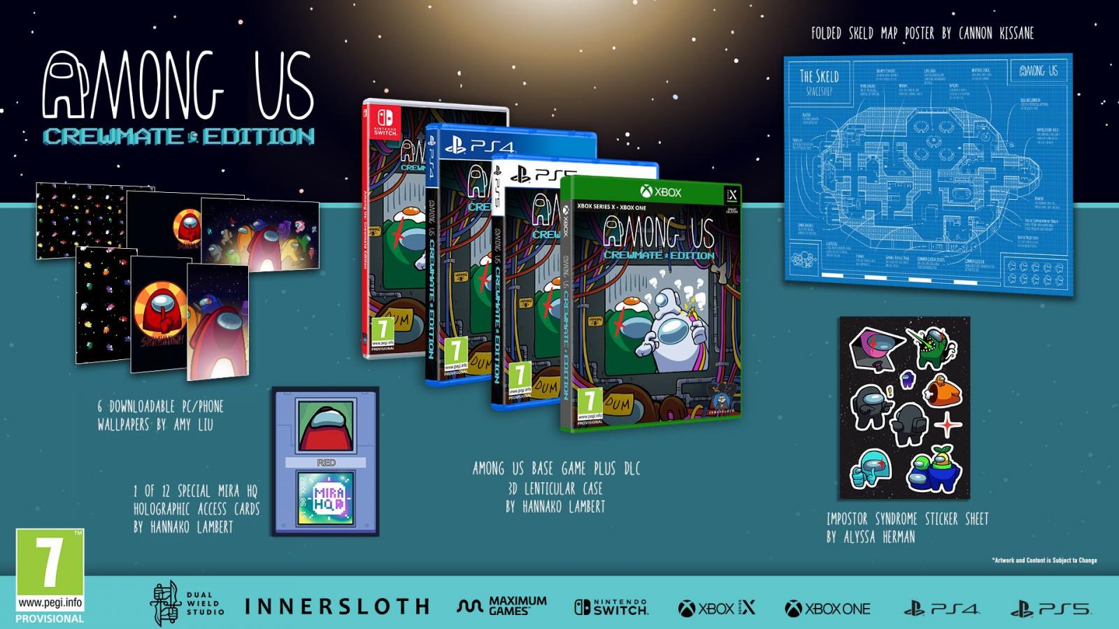 Among Us Crewmate Edition PS4 NEW