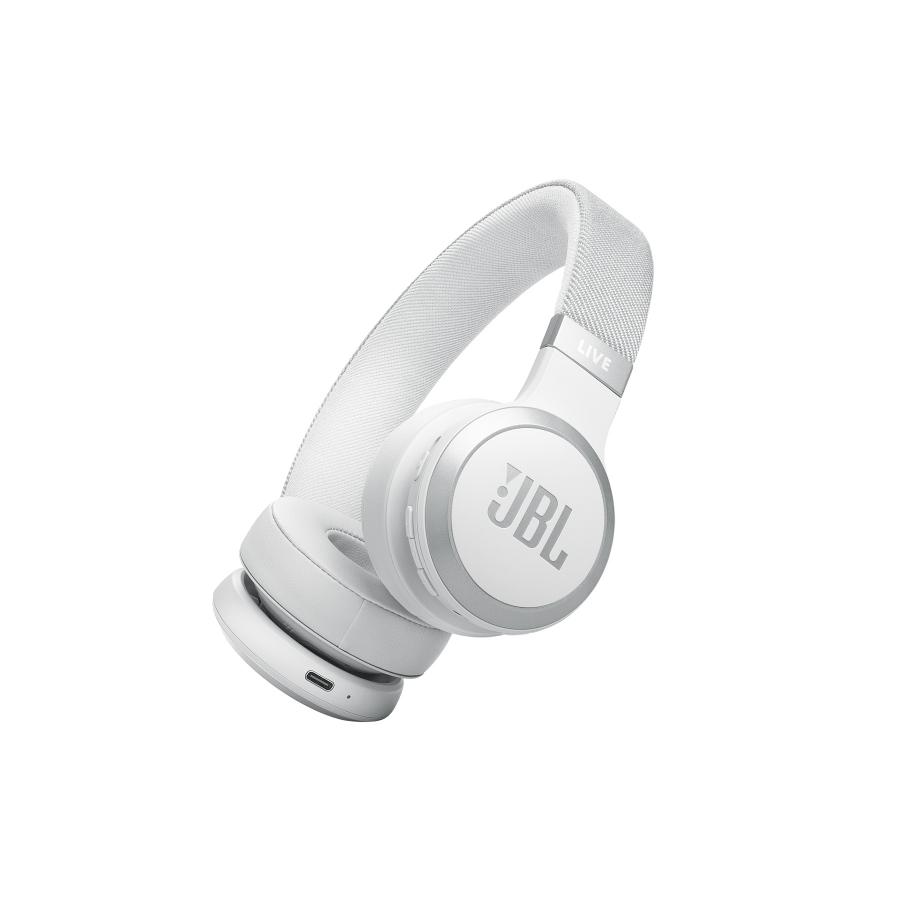 JBL Live 670NC, On-Ear Bluetooth Headphones (White)