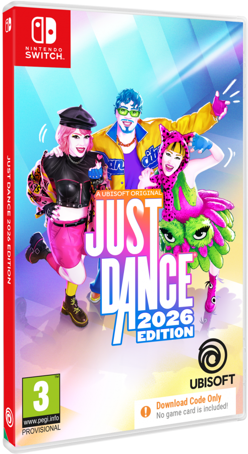 Just Dance 2026 Nintendo Switch NEW (Code in a Box)