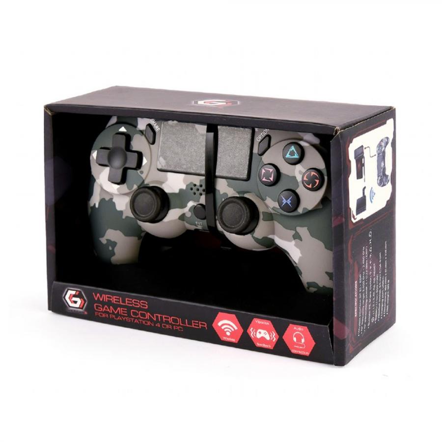 Gembird Wireless Game Controller For Pc/Ps4 Camo