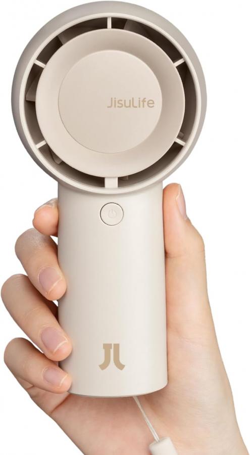 JISULIFE (S01FA4314005) PORTABLE HANDHELD FAN5 PLUS (4000MAH) LIGHT BROWN