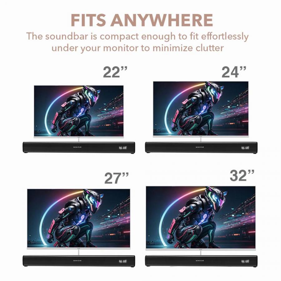 SONICGEAR 2.0CH HD SOUNDBAR SONIC BAR HD 2000