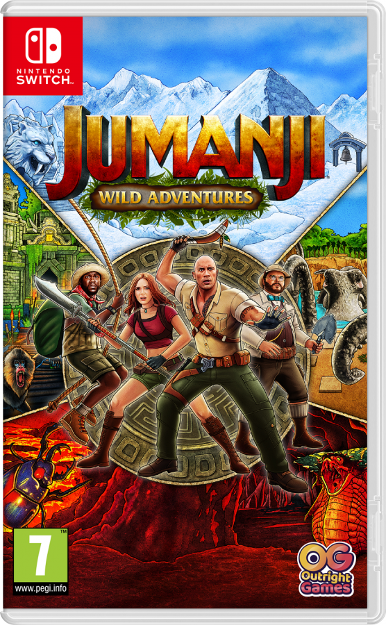 Jumanji: Wild Adventures Nintendo Switch NEW