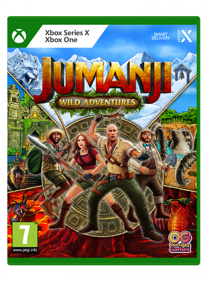 -------------Jumanji: Wild Adventures (XONE & XBOX SERIES X) NEW---------------