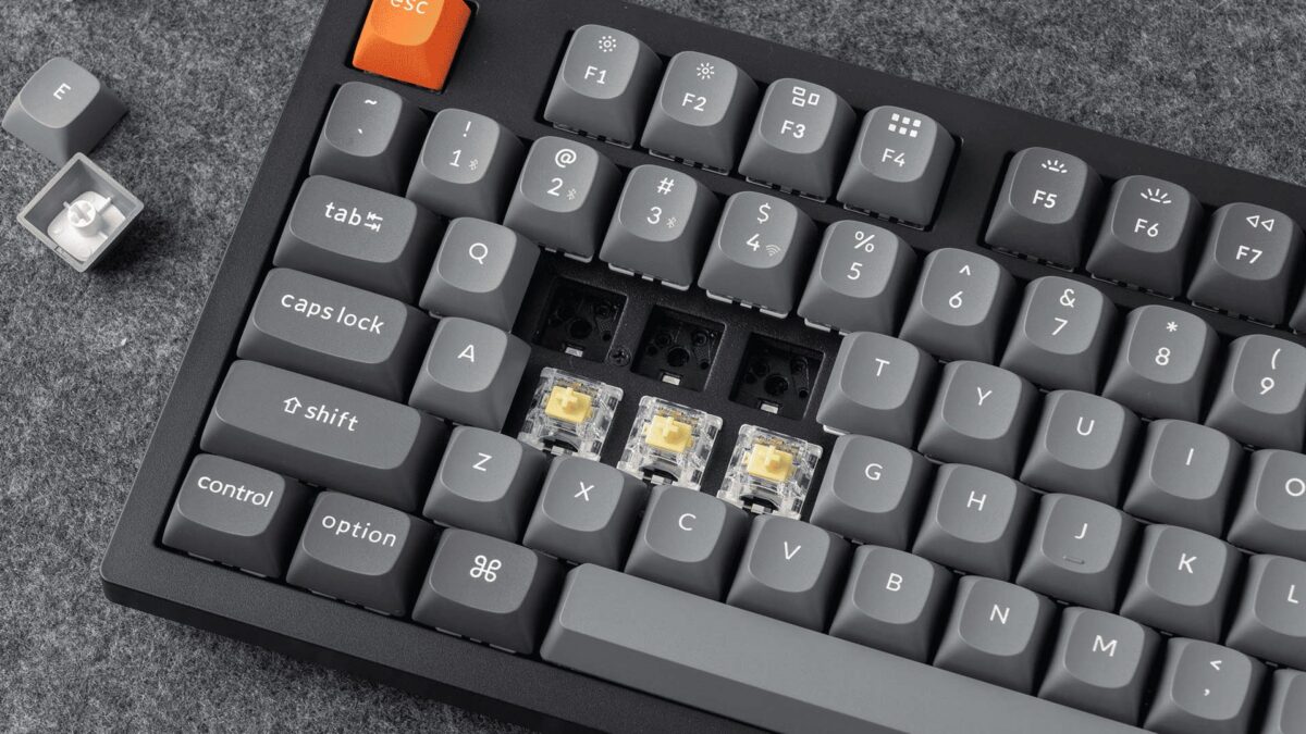 Keychron K8 Max (K8M-J1) QMK Wireless Mechanical Keyboard Red Switch Hot-Swap 80% US Layout