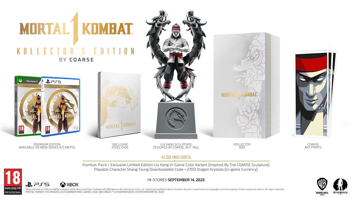 Mortal Kombat 1 Collector's Edition Xbox Series X NEW