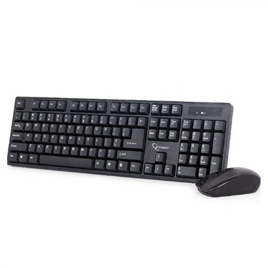 GEMBIRD WIRELESS DESKTOP SET US LAYOUT BLACK