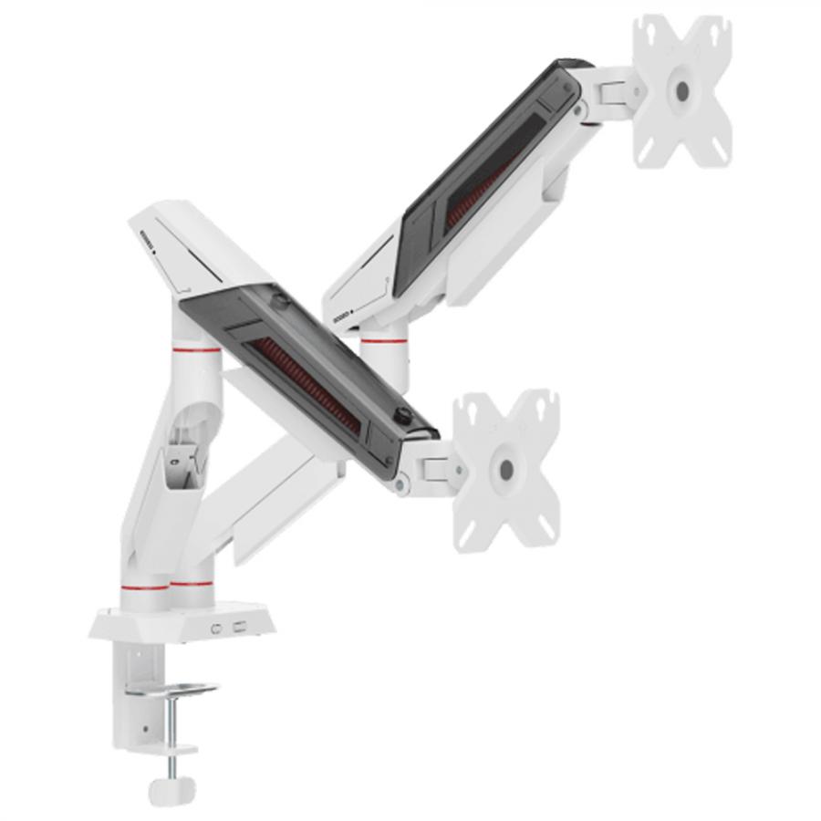 WHITE SHARK DESKTOP MOUNT GMS-3211 FOR 2 MONITORS