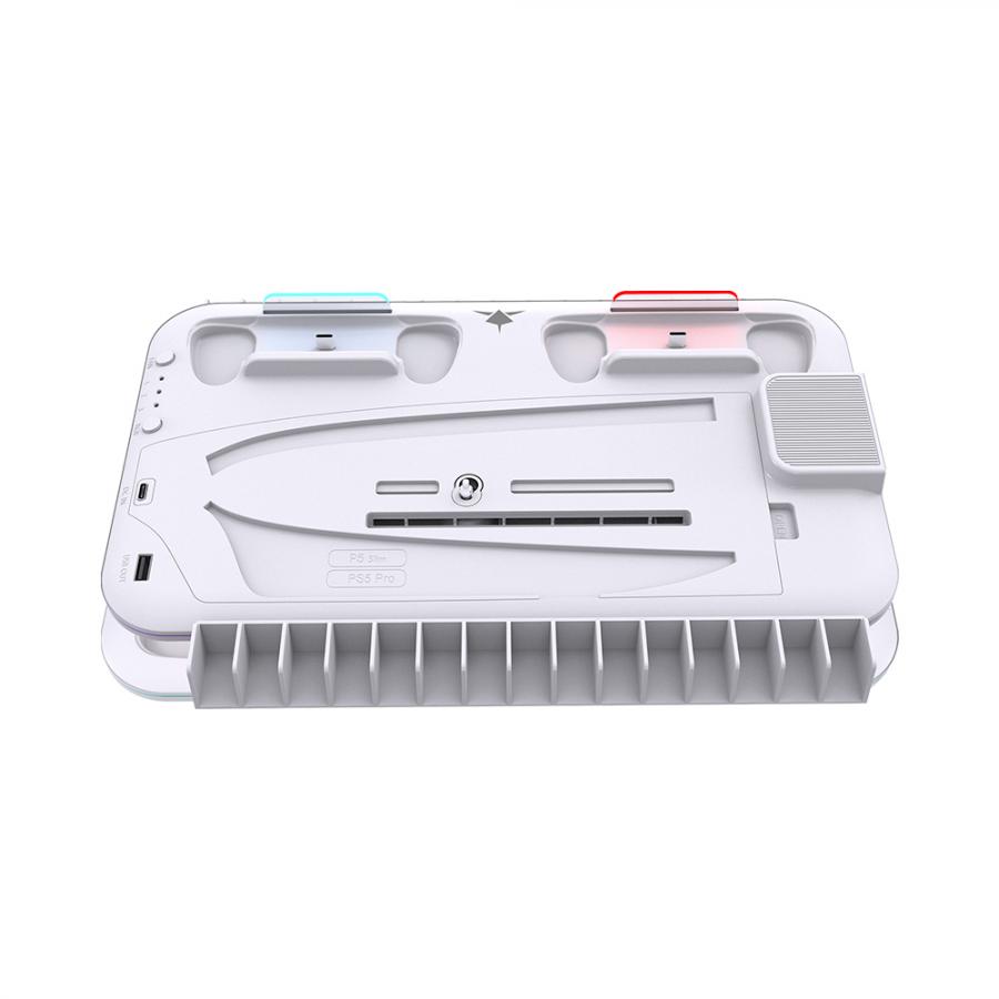WHITE SHARK PS5 COOLING PAD PS5-DZ504 KIMURA PRO WHITE