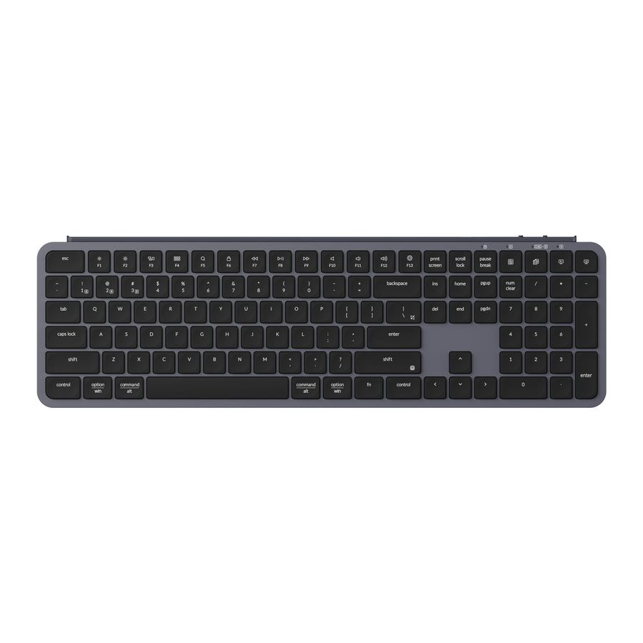Keychron B6 Pro (B6P-K8) Ultraslim Wireless BT Keyboard ZMK Online customizen-Ivory White 100% US