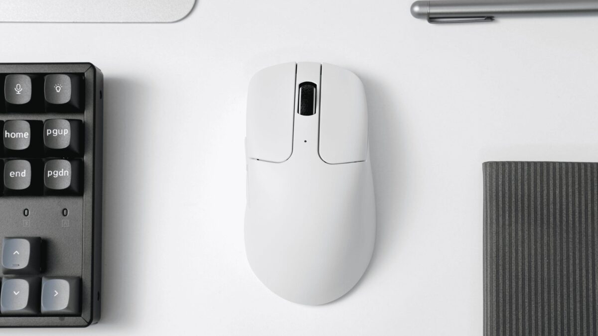 Keychron M2 8k (M2-A24) White Wireless Optical Mouse - 8K Polling Rate Ultra-lightweight
