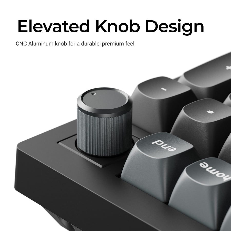 Keychron V1 Ultra (V1U-D3) QMK/VIA Wireless Custom Mechanical Keyboard Brown Switch RGB 75% US