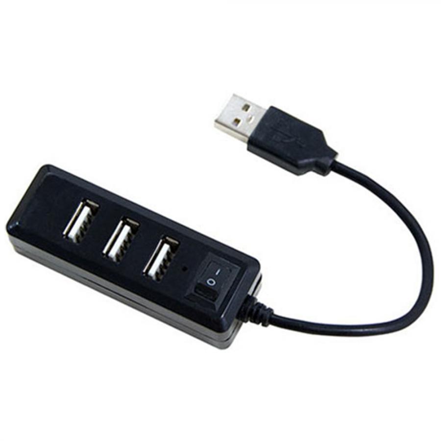LAMTECH 4-PORT USB HUB BLACK