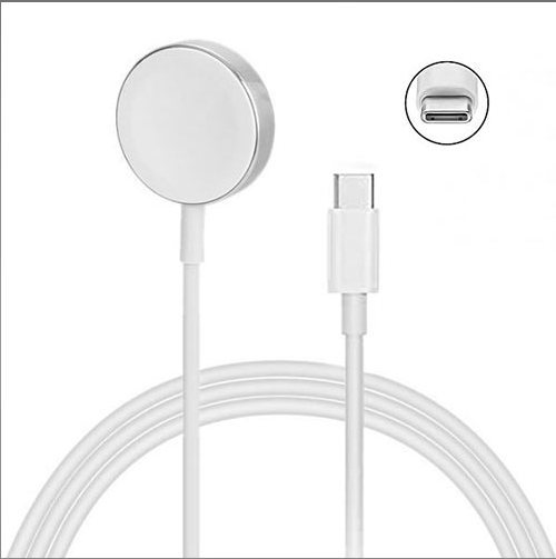 Lamtech iWatch Metal Charger with Type-C Cable 1M (LAM023671)