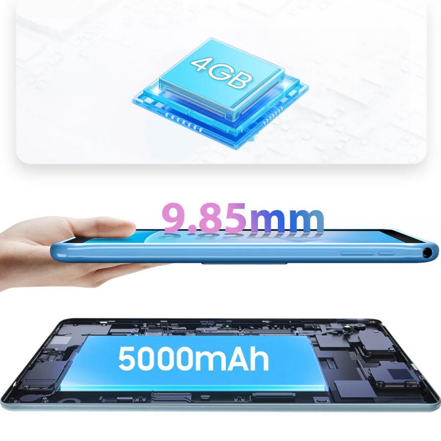 LAMTECH OCTA-CORE KID TABLET 10.1'  4GB+64GB ANDROID 14 SKY BLUE DINOSAUR'S JUNGLE