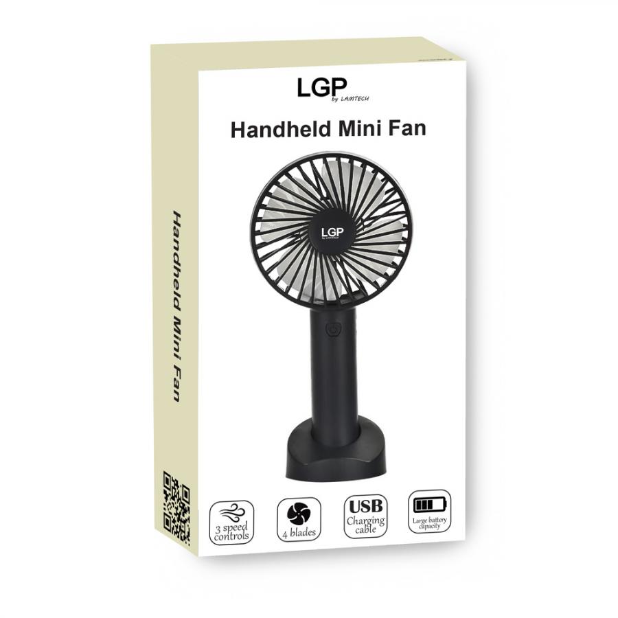 LGP HANDHELD MINI FAN BLACK