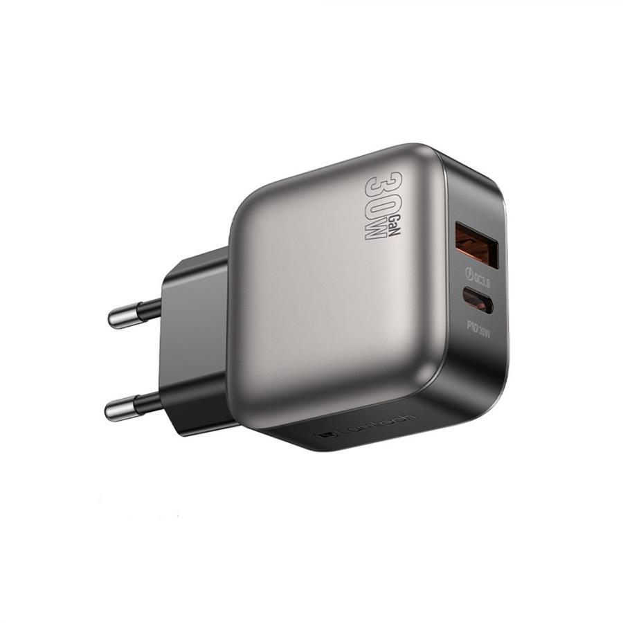 LAMTECH DUAL PORT GaN CHARGER PD30W GREY
