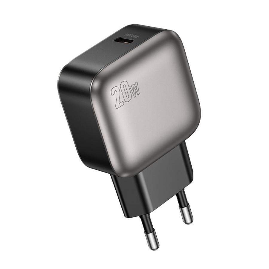 LAMTECH SINGLE TYPE-C CHARGER PD20W GREY