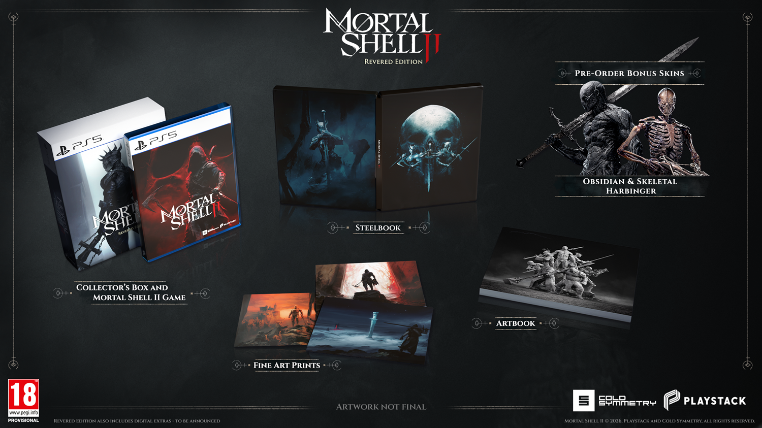 Mortal Shell II - Revered Edition PS5 NEW