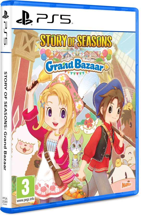 Story of Seasons: Grand Bazaar PS5 NEW