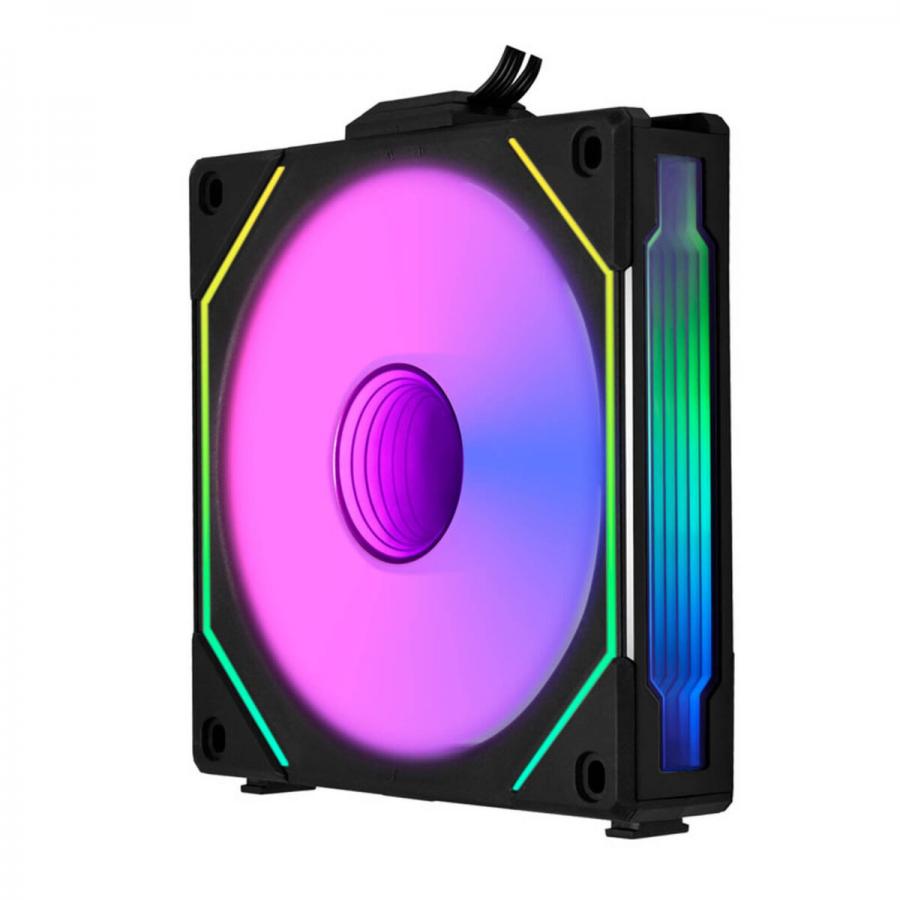 Lian Li UNI FAN INFINITY SL- 120 -3PCS Reverse Black (Triple pack include Controller) - Case Fan