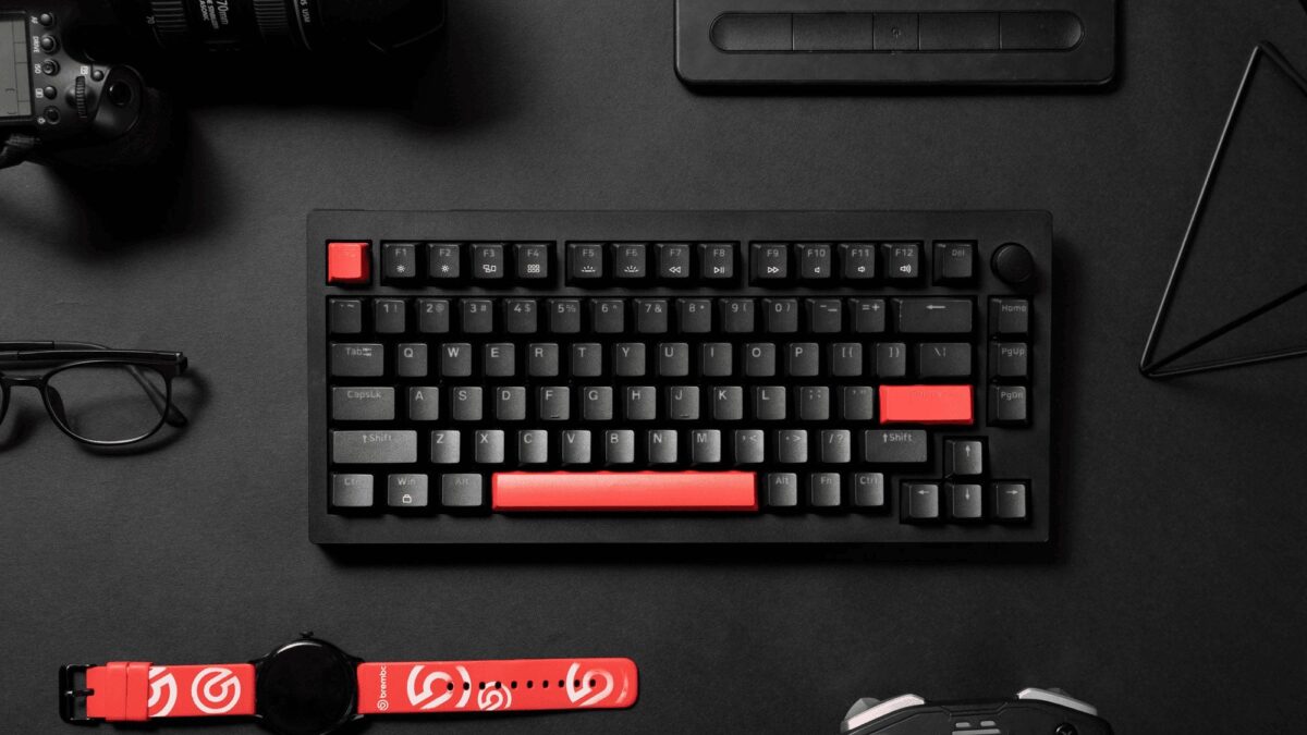 Lemokey X4 QMK (X4-A3) Wired Mechanical Keyboard 75% Brown Switch US Layout