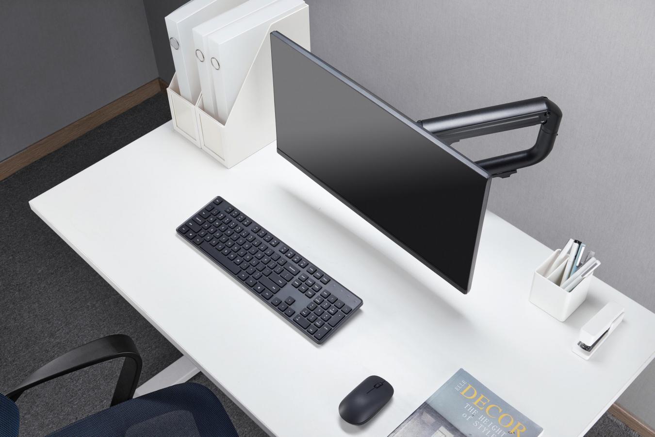 GEMBIRD ADJUSTABLE DESK DISPLAY MOUNTING ARM (TILTING) 17'-32'