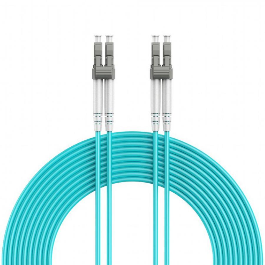 CABLEXPERT MULTIMODE DUPLEX OM4 50/125 FIBER OPTIC CABLE, LC/LC, 1M