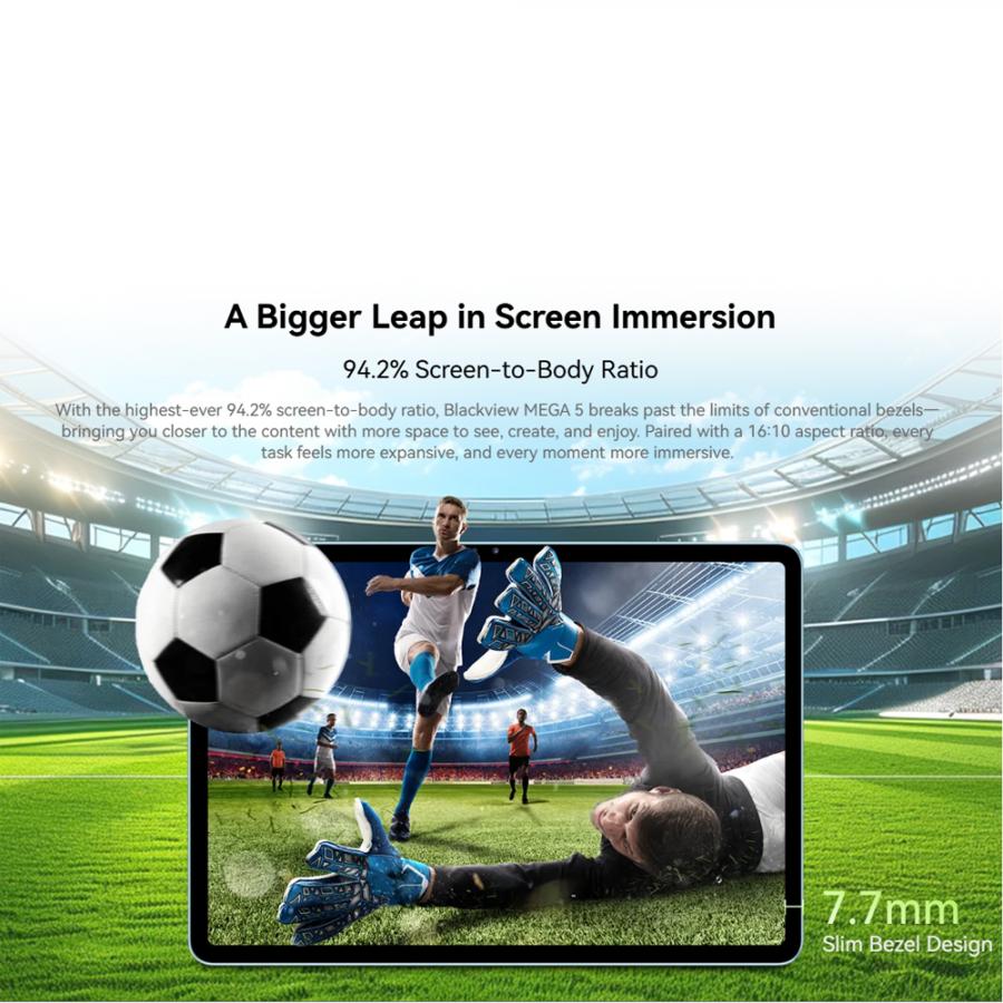 BLACKVIEW 4G OCTACORE 12.2' TABLET SET (8GB+256GB) ANDROID 16 GREY
