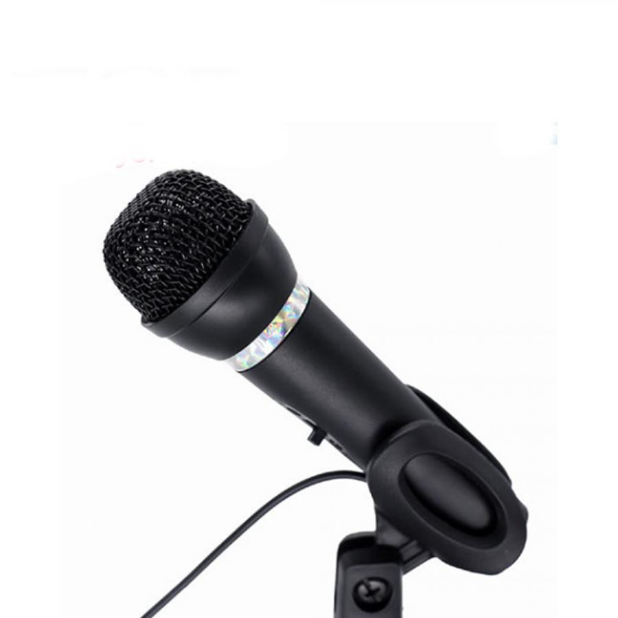 GEMBIRD CONDENSER MICROPHONE WITH DESK-STAND BLACK