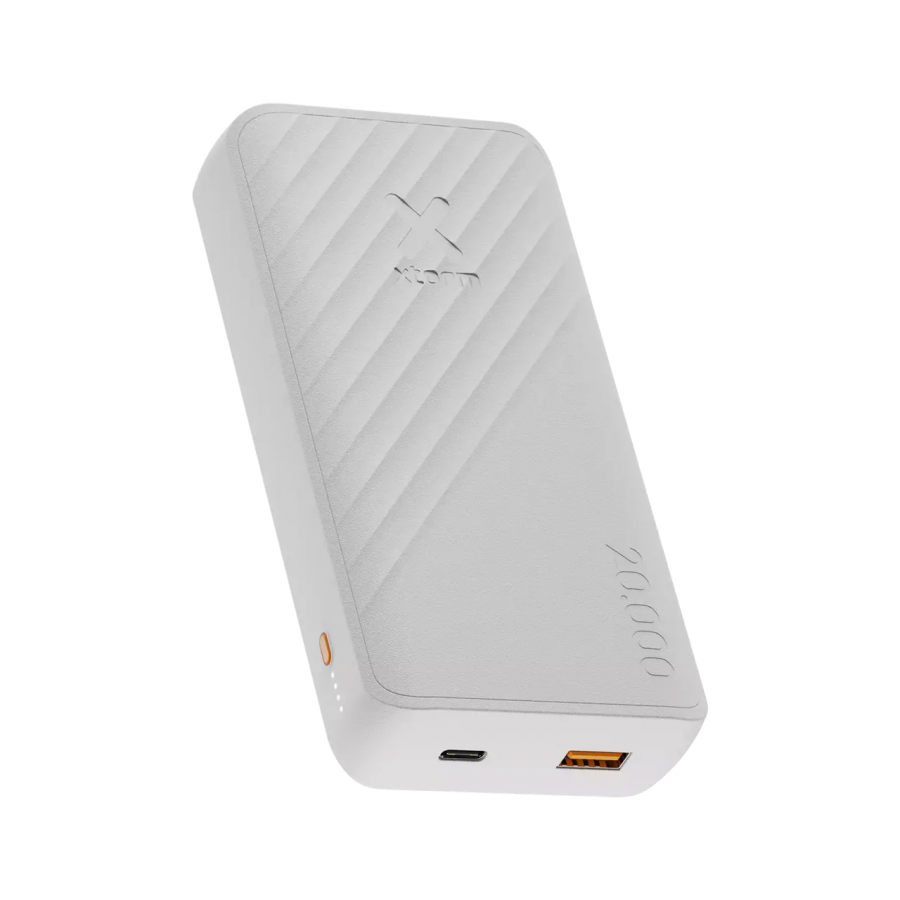 MOB XTORM 15W GO2 POWERBANK 20000 ASH WHITE