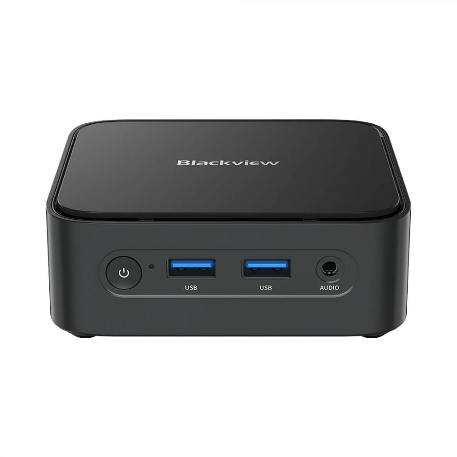 BLACKVIEW MINI PC 4-CORE AMD RYZEN 7 3700U SET (16GB+512GB) WIN11PRO BLACK