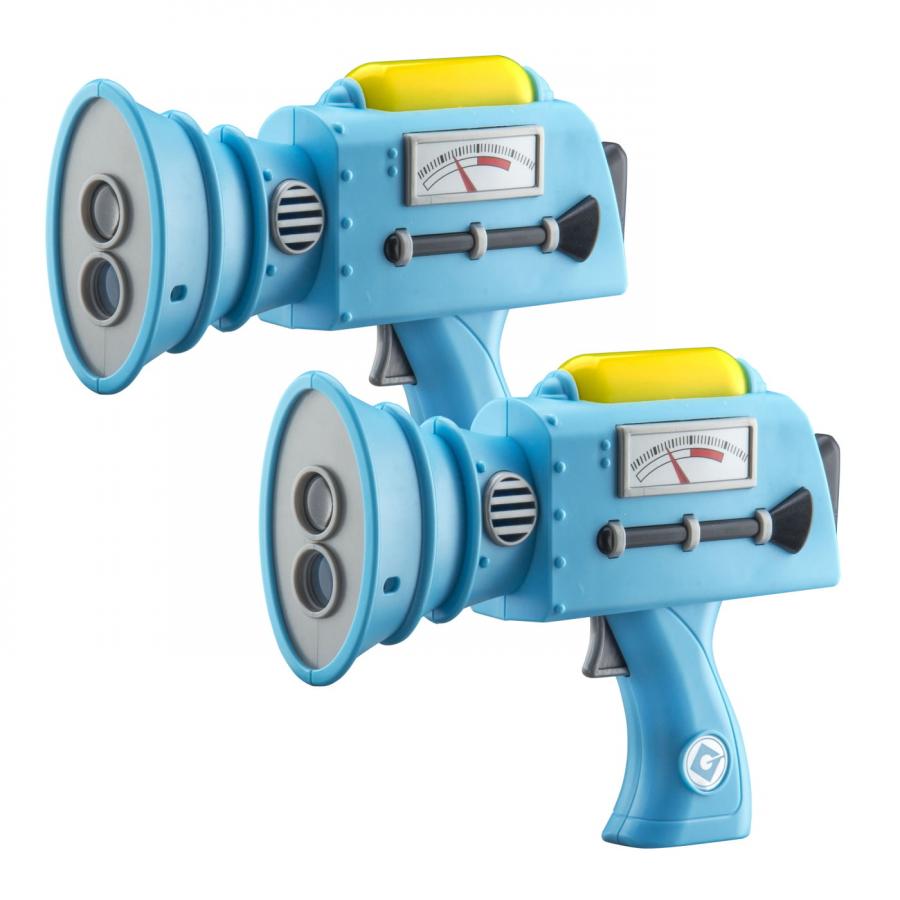 eKids Minions Σετ 2 Laser Tag Blasters για παιδιά & ενήλικες με φωτισμό και δόνηση με εμβέλεια 30 μέτρων (MS-174) (Κίτρινο/Μαύρο/Μπλε)  (Bleached Damaged Box)