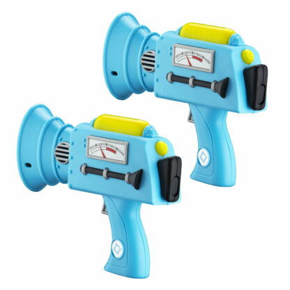 eKids Minions Σετ 2 Laser Tag Blasters για παιδιά & ενήλικες με φωτισμό και δόνηση με εμβέλεια 30 μέτρων (MS-174) (Κίτρινο/Μαύρο/Μπλε)  (Bleached Damaged Box)