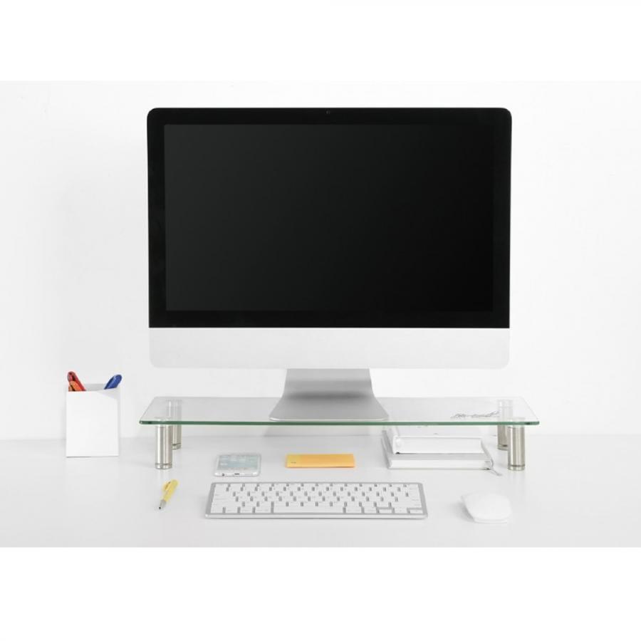 GEMBIRD GLASS MONITOR STAND MEDIUM