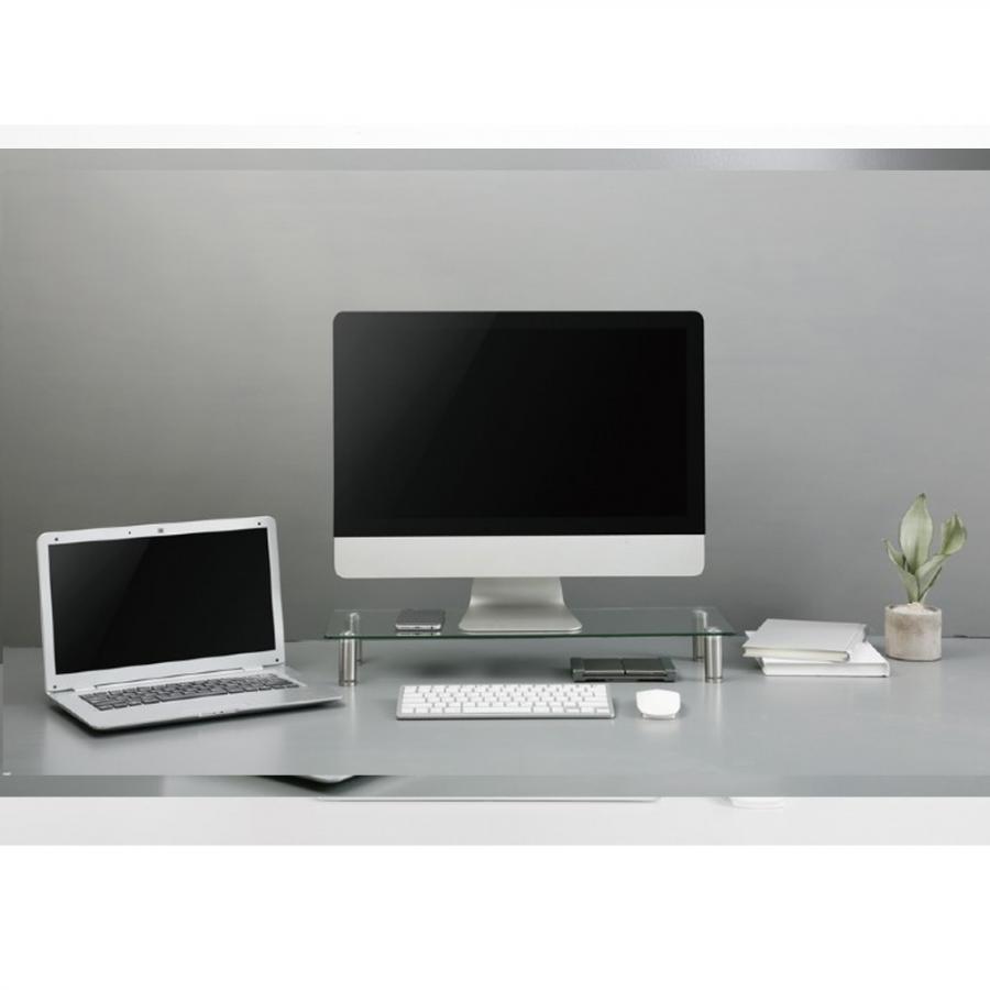 GEMBIRD GLASS MONITOR STAND MEDIUM