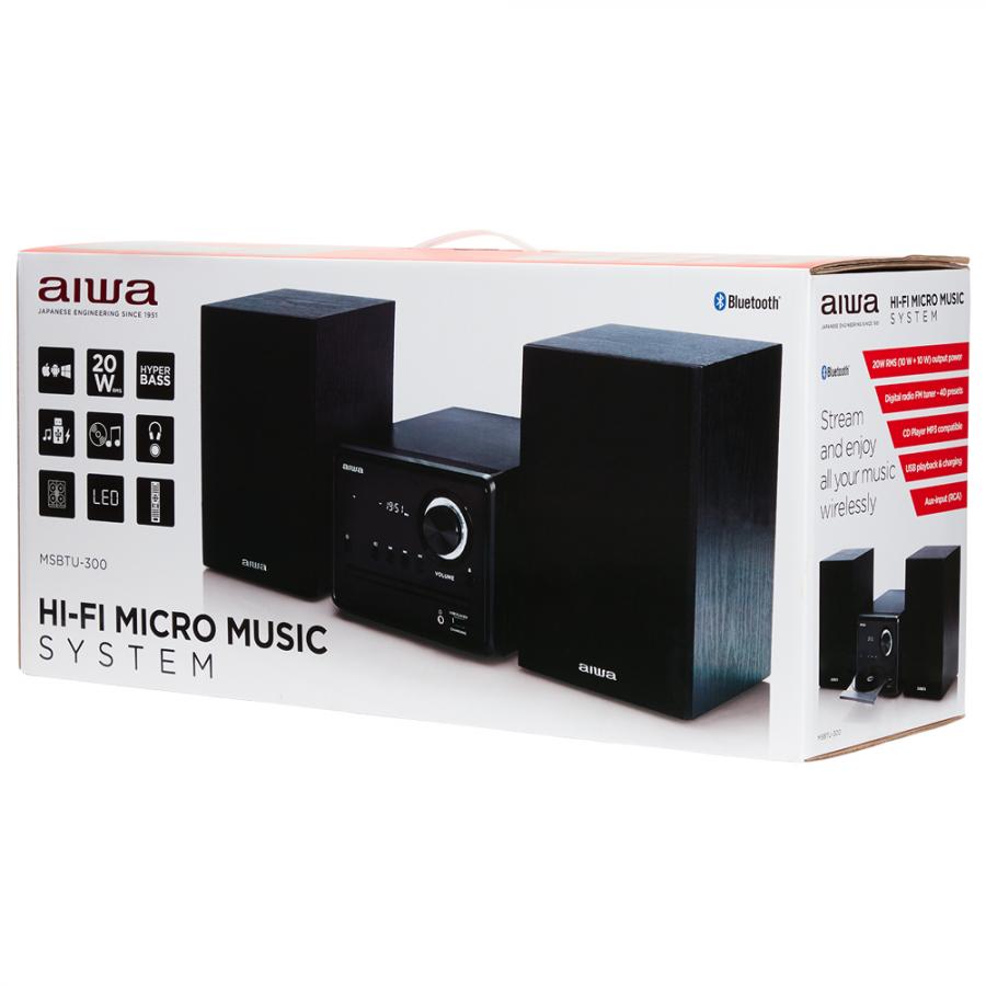 AIWA HI-FI MICRO 2.1 MUSIC SYSTEM
