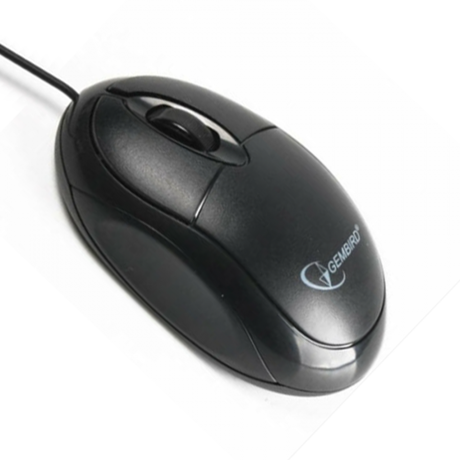 GEMBIRD USB OPTICAL MOUSE BLACK